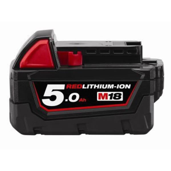 MILWAUKEE M18 B5 18V 5.0AH LI-ION BATTERY