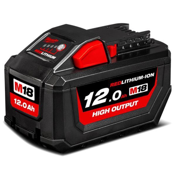MILWAUKEE M18HB12 M18 12.0AH HIGH OUTPUT LI ION BATTERY