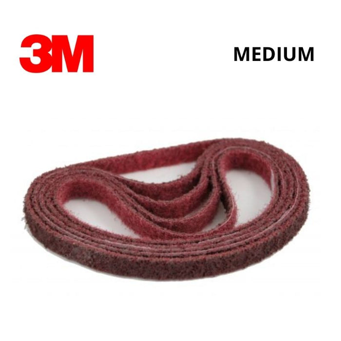 3M SCOTCHBRITE® BELT - 13 X 457MM - AMED MAROON (5PCS)