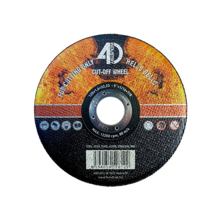 EQS HELLSBELLS STANDARD CUTTING DISC - 115 X 22 X 1MM (25)