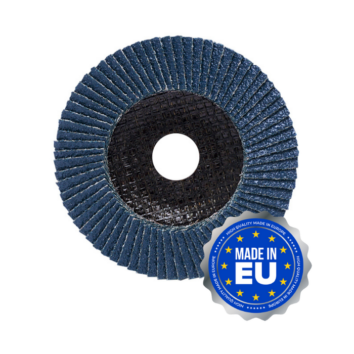 ENQUIP PLATINUM CONICAL FLAPDISC - 115 X 22 X 40 GRIT (10PCS)