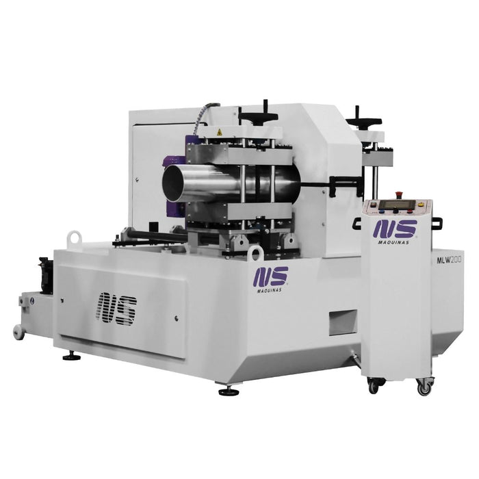 NS MAQUINAS MLW200 ROUND TUBE POLISHING MACHINE