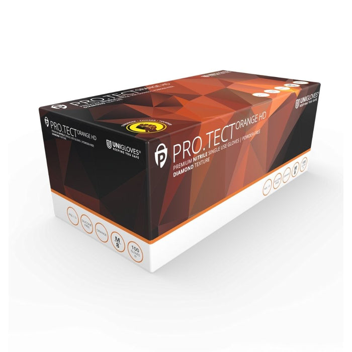 UNIGLOVE PRO.TECT HEAVY DUTY ORANGE GRIP GLOVES