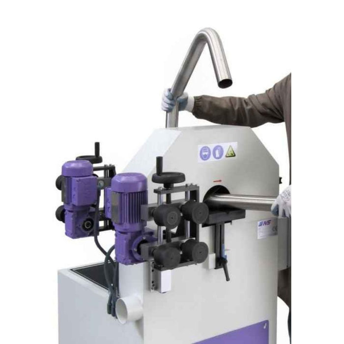 NS MAQUINAS ML100 ROUND TUBE POLISHING MACHINE