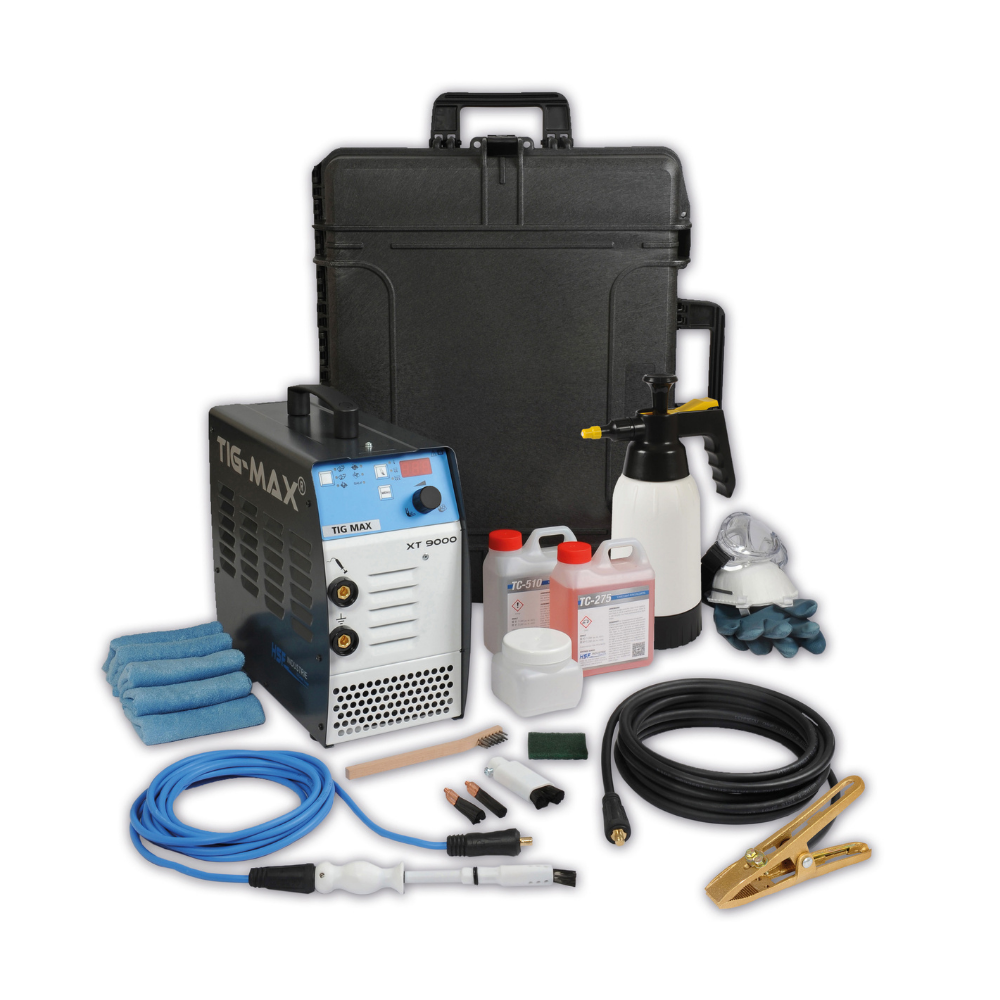 TIG-MAX XT9000 WELD CLEANING MACHINE KIT