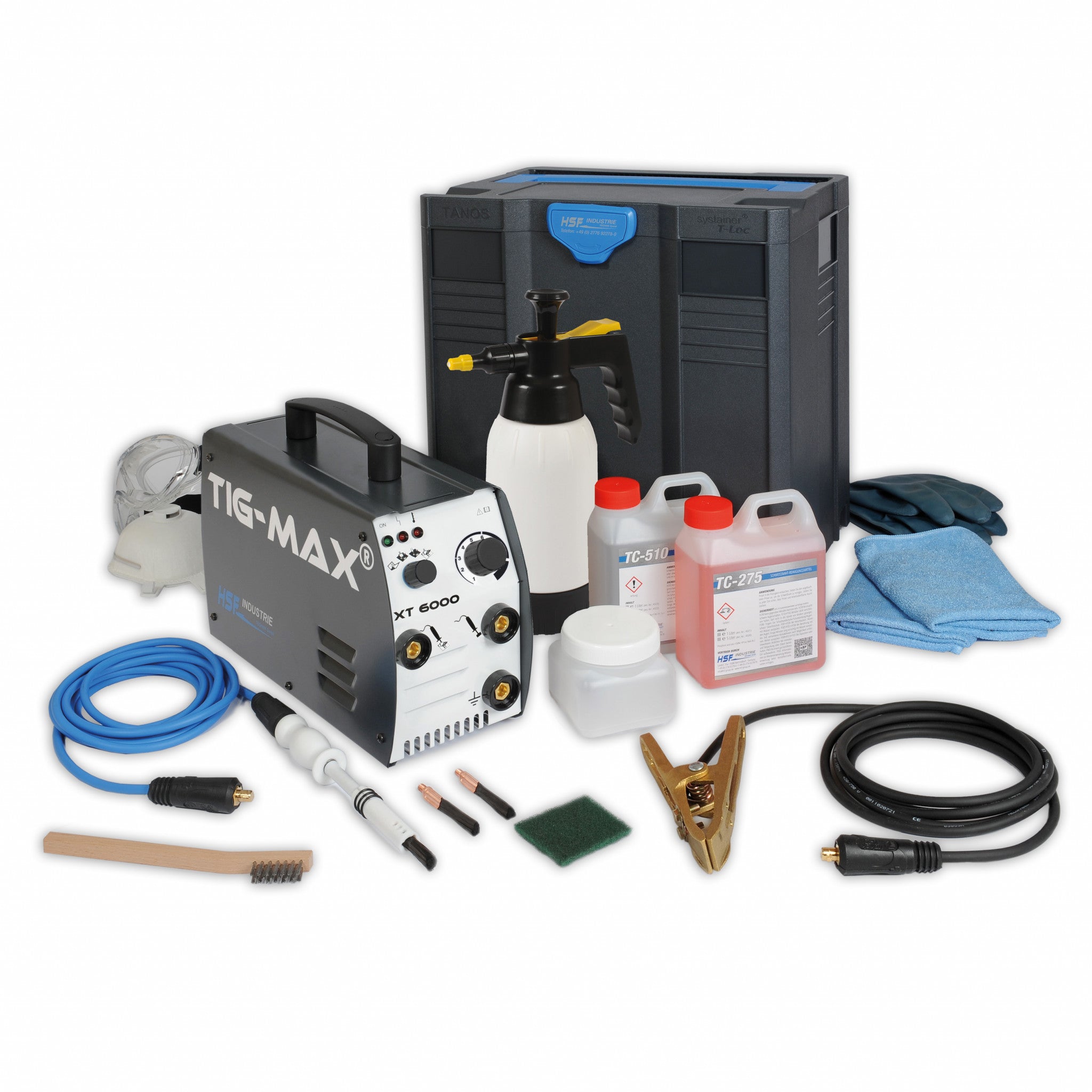 TIG-MAX XT6000 WELD CLEANING MACHINE KIT