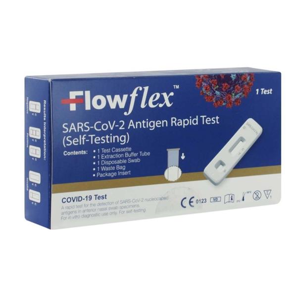 FLOWFLEX SARS-CoV-2 RAPID ANTIGEN TEST