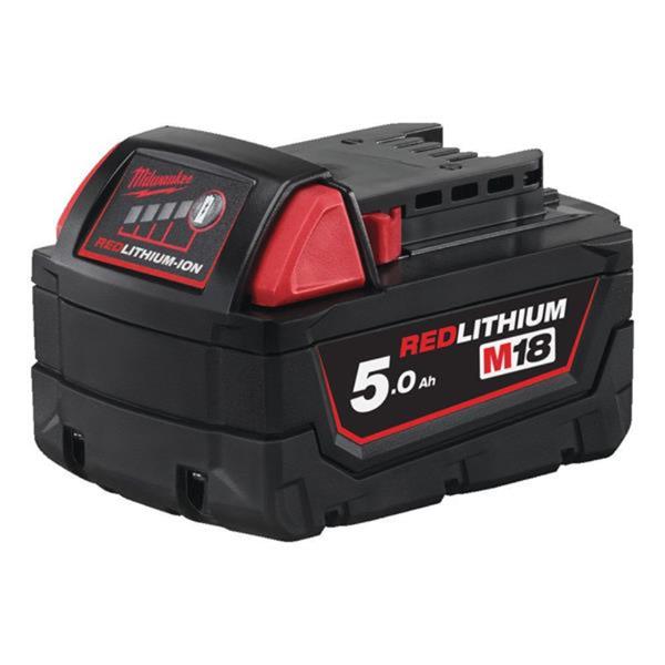 MILWAUKEE M18 B5 18V 5.0AH LI-ION BATTERY