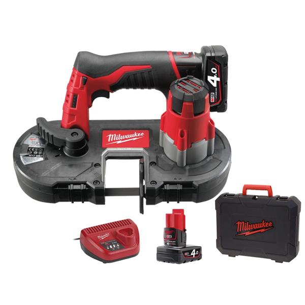 MILWAUKEE M12BS-402C 12V COMPACT BANDSAW (2 X 4AH)