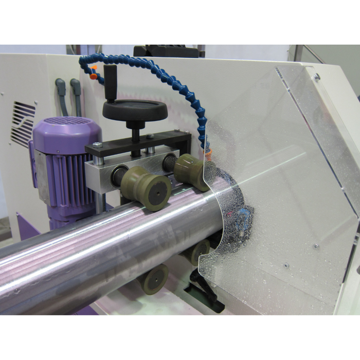 NS MAQUINAS MLW100 ROUND TUBE POLISHING MACHINE