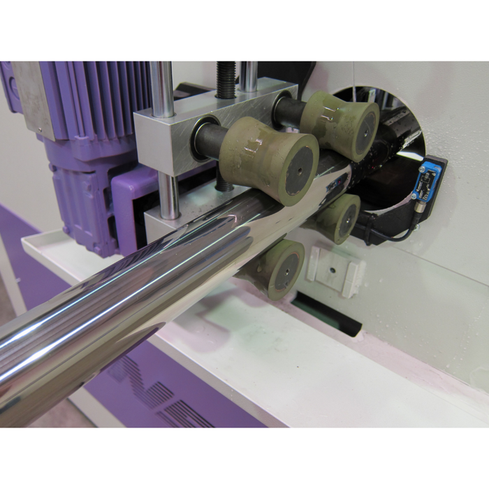 NS MAQUINAS MLW100 ROUND TUBE POLISHING MACHINE