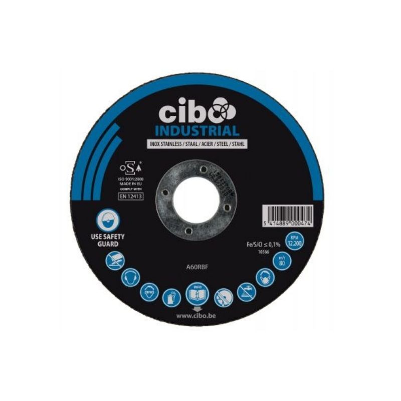 Cibo Standard Line Cutting Disc 115mm x 1mm | Enquip Supplies — Enquip ...