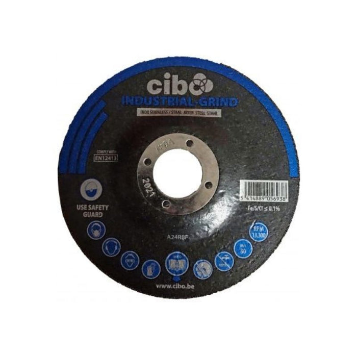 CIBO STANDARD LINE GRINDING DISC - 115 X 6.5MM (10PCS)