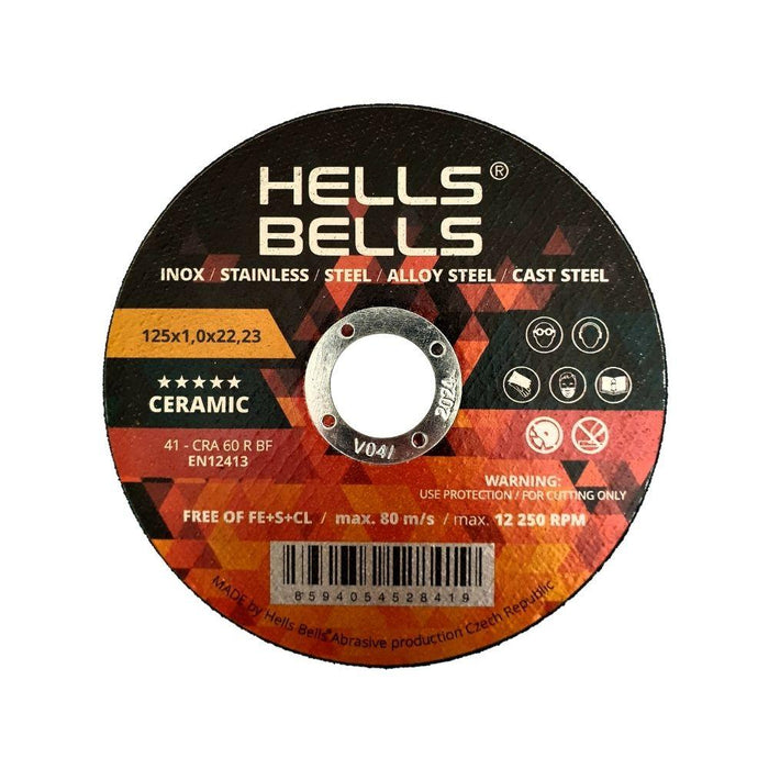 EQS HELLSBELLS EXTREME GRINDING DISC - 230 X 7.0 X 22MM (10)