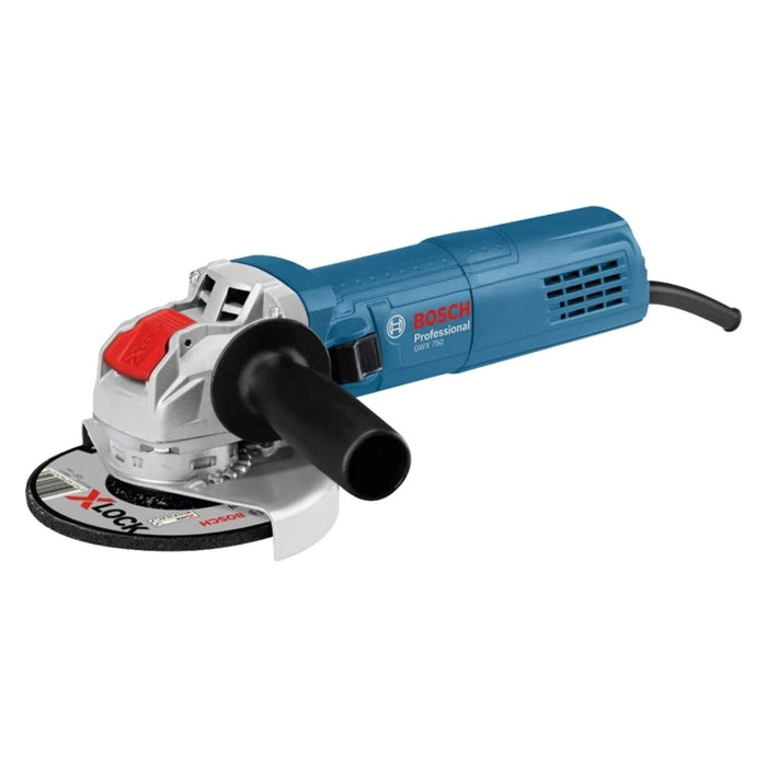 BOSCH GWX 750-115 PROFESSIONAL ANGLE GRINDER WITH X-LOCK